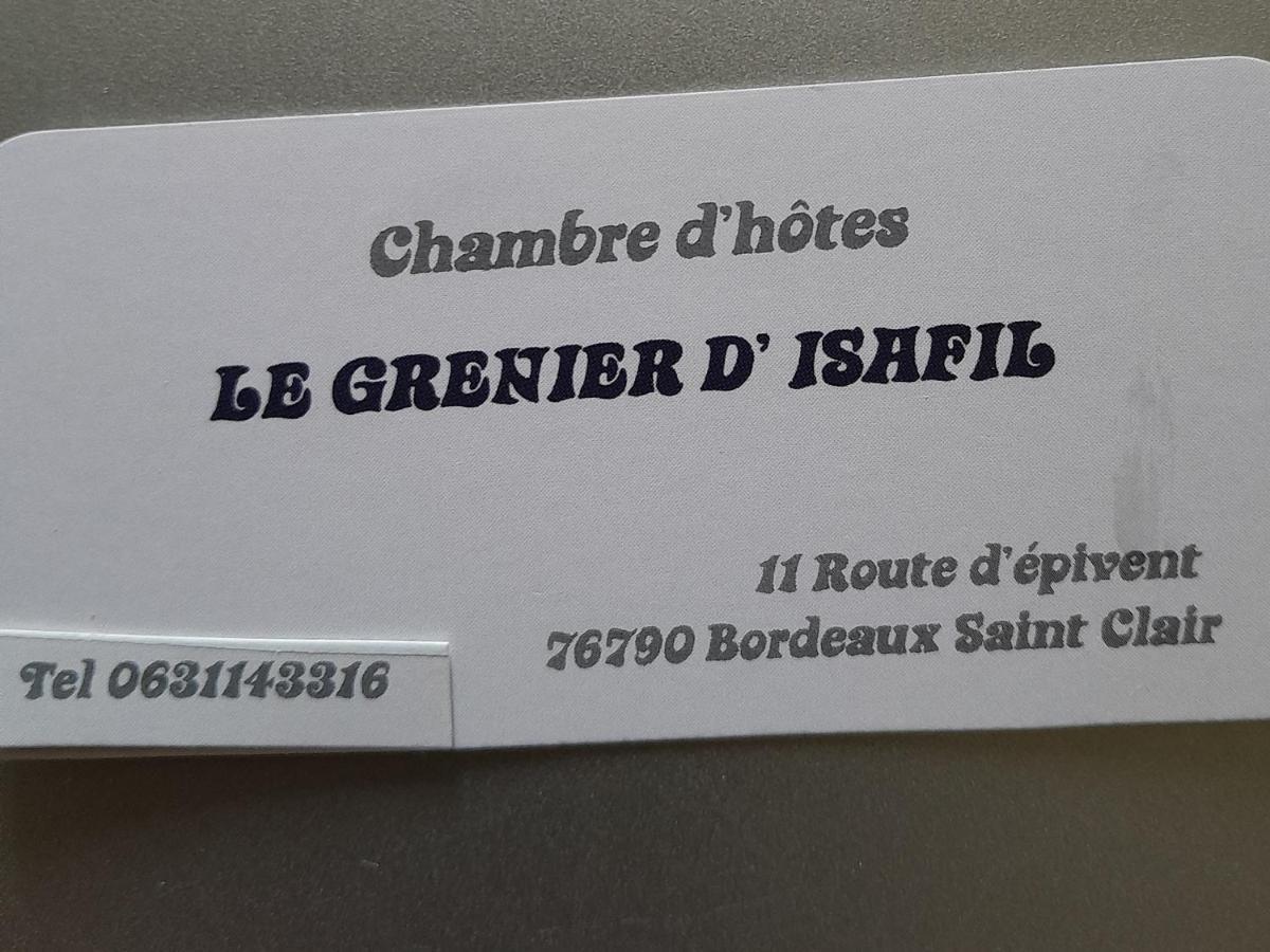 לינה וארוחת בוקר Bordeaux-Saint-Clair Le Grenier D'Isafil מראה חיצוני תמונה